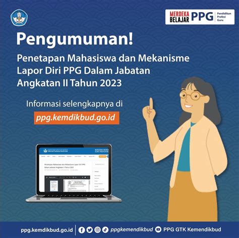 Lapor Diri Ppg Dalam Jabatan Angkatan Ii Tahun Pendidikan