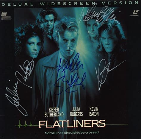 Flatliners Cast Signed Movie Laserdisc Album Artist Signed