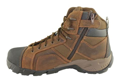 Caterpillar Cat Argon Hi Side Zip Mens Steel Toe Worksafety Boots