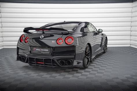 Street Pro Lame Du Pare Chocs Arriere Nissan Gtr R Facelift Notre