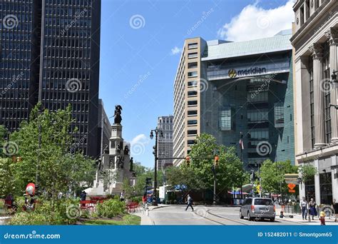 Detroit Near Campus Martius Park Editorial Photo Image Of Travel