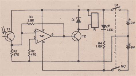 Simple Light Activated Switch Circuit