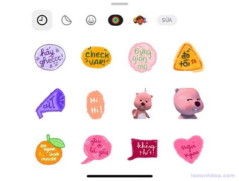 Chia sẻ bộ ảnh làm Sticker cho IOS 17