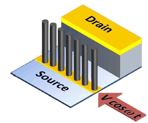 Color Online Schematic Layout Of A Vertically Oriented Carbon