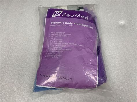 Zeomed Zeo Zctyb Cytotoxic Body Fluid Spill Kit Auschoice