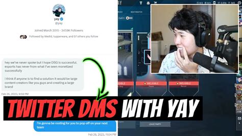 Toast Leaks DMs With Yay And Explains How He Convinced Him To Join DSG