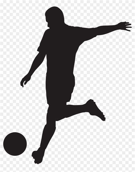 Football Player Silhouette Transparent Image, HD Png Download ...