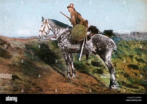 2nd Dragoons Scout of the Royal Scots Greys, a regiment present at Stock Photo, Royalty Free ...