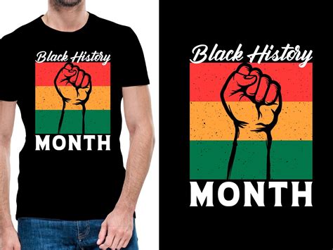 Black History Month Tshirt Design Graphic By Uisahirsulaiman · Creative Fabrica