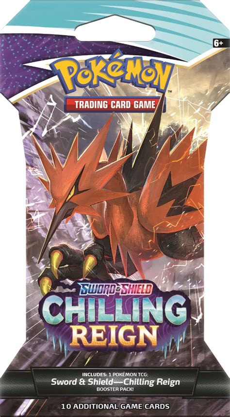 Questions And Answers Pokémon Trading Card Game Sword And Shield Chilling Reign Sleeved Booster