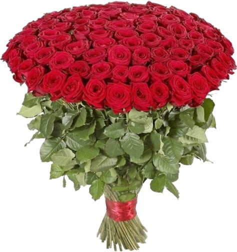 Red Rose Bouquet Transparent Png Png Mart