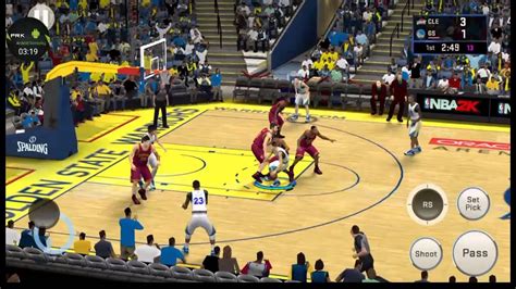 Nba 2k16 Android Gameplay Partida De Nba 2k16 En Android Youtube