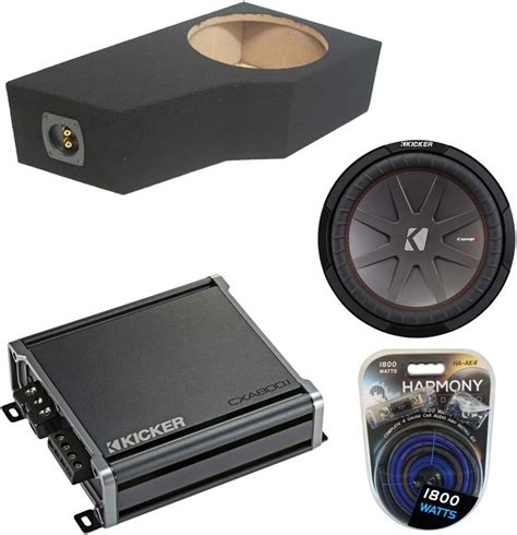 Amazon American Sound Connection Kicker Bundle Compatible With