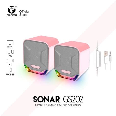 Jual Fantech Gs Sonar Rgb Gaming Music Speaker Shopee Indonesia