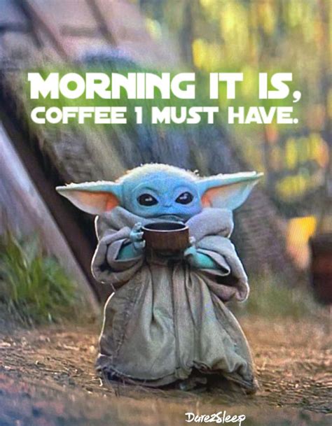 Baby Yoda Loves Coffee Yoda Meme Yoda Funny Yoda Wallpaper