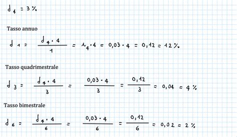 Tassi Equivalenti Nel Regime Anticipato Matematica Finanziaria