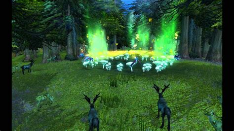 World Of Warcraft Secrets Faerie Dragon Event In Tirisfal Glades Youtube