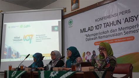 Milad 107 Tahun Aisyiyah Tegaskan Komitmen Dakwah Kemanusiaan Semesta