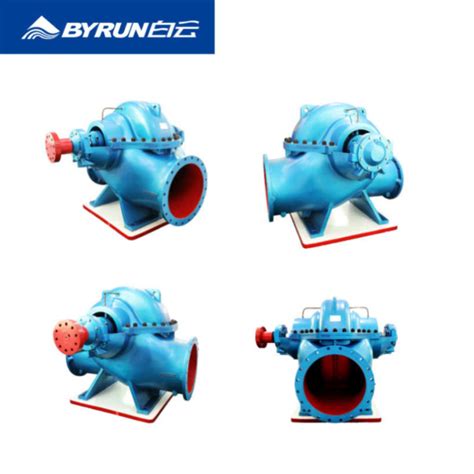 Horizontal Double Suction Split Casing Centrifugal Water Pump R Min