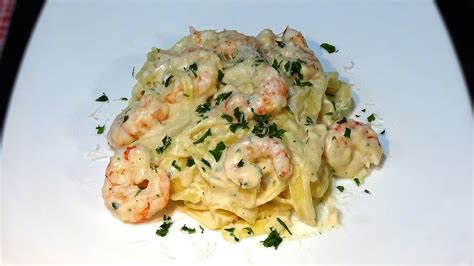 Receta Pasta Tagliatelle En Salsa Alfredo Con Gambas Recetas Paso A