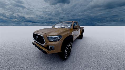 Toyota Tacoma TRD Off-Road 2016 3D Model by AlphaGroup