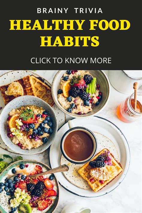 Healthy Eating Habits Or Healthy Food Habits Learn About Good Food