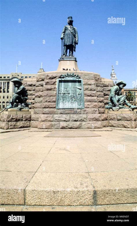 Paul Krugers Statue Church Square Pretoria South Africa Paul