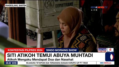 Siti Atikoh Temui Abuya Muhtadi Dan Ziarah Ke Makam Abuya Cidahu Youtube