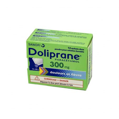 Doliprane Mg Poudre Solution Buvable Enfant Sachets Dose