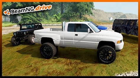 Beamng Drive Mp Boost Launching Nd Gen Cummins On S Up Muddy