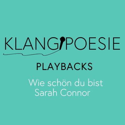 Wie Schön Du Bist Sarah Connor Klavierplayback Karaoke Instrumental