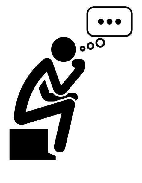 Thinker Icon At Collection Of Thinker Icon Free For