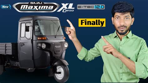 Bajaj Maxima Xl Cargo E Tec Finally Bajaj Launched Electric Auto