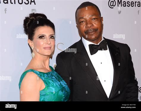 Carl Weathers And Christine Kludjian Arrive At The Oscar Salute Hosted