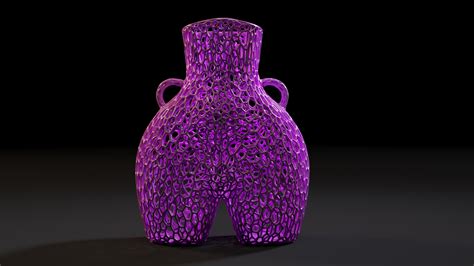 3d File Vase Butt・3d Printing Design To Download・cults