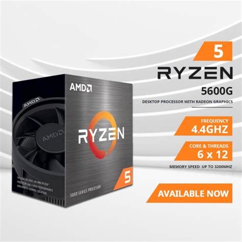 Amd Ryzen 5 5600g Processor Price 2023 In Bangladesh Sell Tech Bd