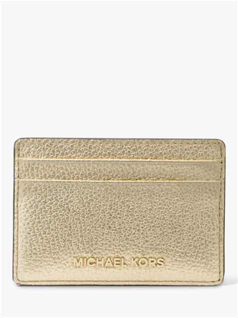 Michael Michael Kors Jet Set Travel Leather Card Holder Card Holder