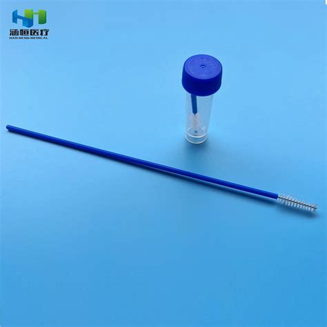 Ce Iso Certificates Hpv Sampling Brushes With Ml Tubes Cervical