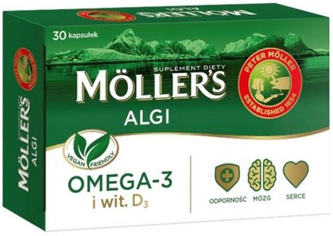 MOLLERS ALGI OMEGA 3 DHA EHA WIT D3 DLA WEGAN 9738567375