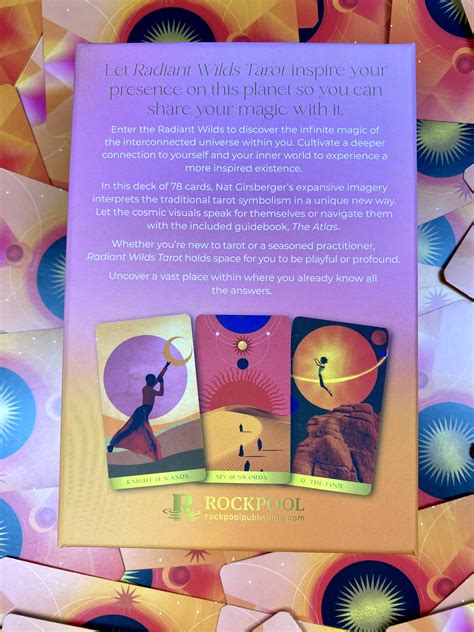 Radiant Wilds Tarot Deck Desert Dreamscapes Surrealism Art Etsy