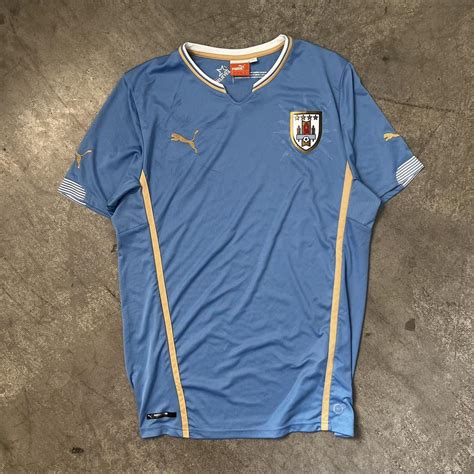 Puma Uruguay Soccer Jersey Kit SIZE... - Depop