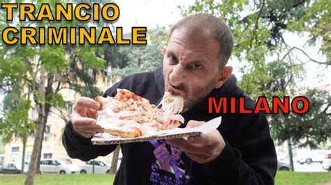 Pizza Al Trancio Criminale BLIGNY Milano YouTube