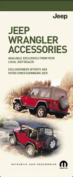 Official 2007 Jeep JK Wrangler Accessories Guide – Project-JK.com