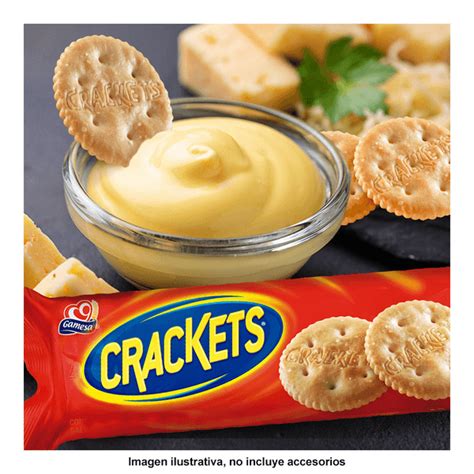 Gamesa Galletas Crackets Sabor Mantequilla 95 G H E B México