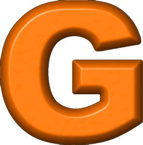 Orange Refrigerator Magnet G