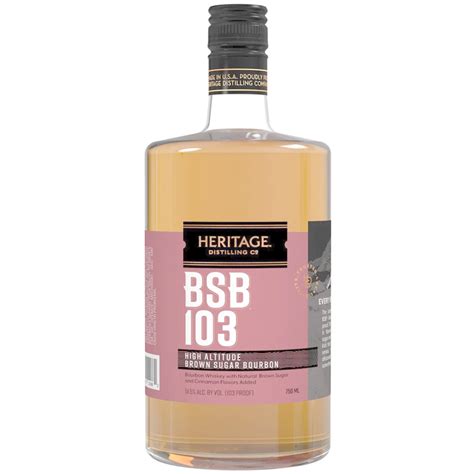 Heritage Distilling Bsb Brown Sugar Bourbon 103 Proof Town And Country Supermarket Liquors