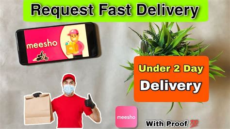 How To Request Fast Delivery On Meesho How To Get Faster Delivery On