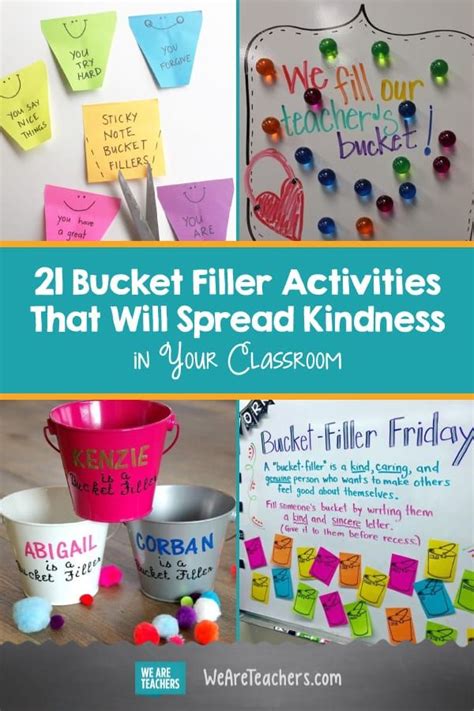 Stellar Bucket Filler Activities To Encourage Kindness Artofit