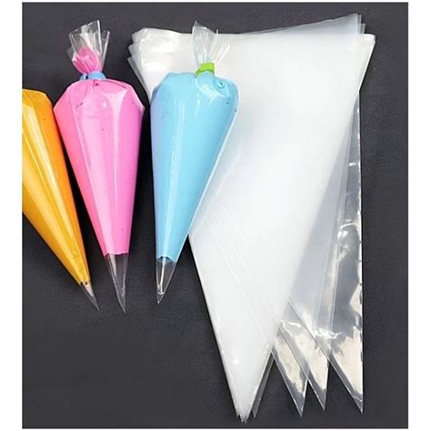 Jual PLASTIK SEGI TIGA PLASTIK GLASUR PIPPING BAG ISI 10 PCS Shopee