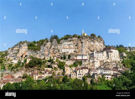 C Denis Trasfi Maxppp Rocamadour Le Stock Photo Alamy